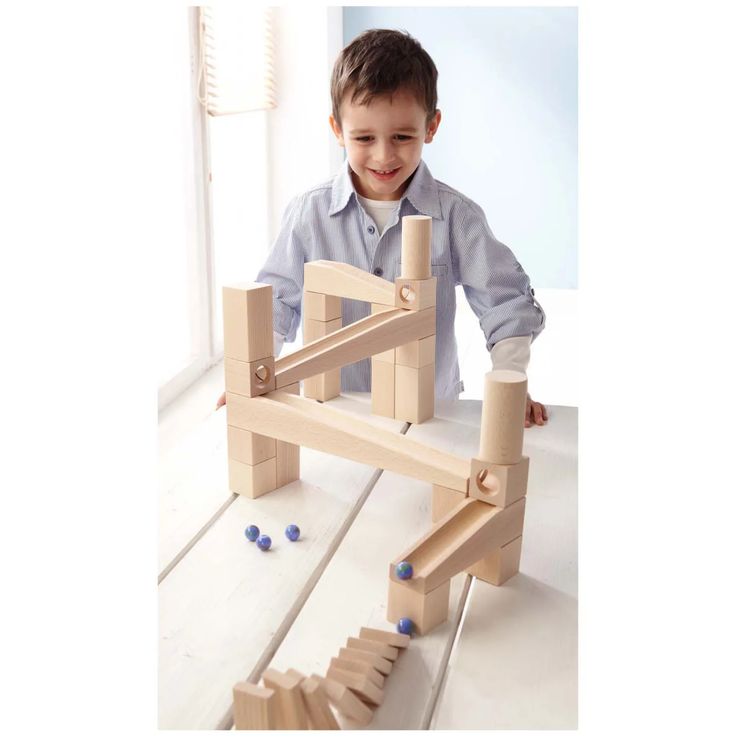 Knikkerbaan Basisdoos Starterset>Haba Online