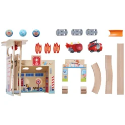 Haba Kullerbu Houten Knikkerbaan Speelbaan Brandweerkazerne Online