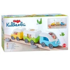 Kullerbu Houten Knikkerbaan Sneltrein-Haba Hot