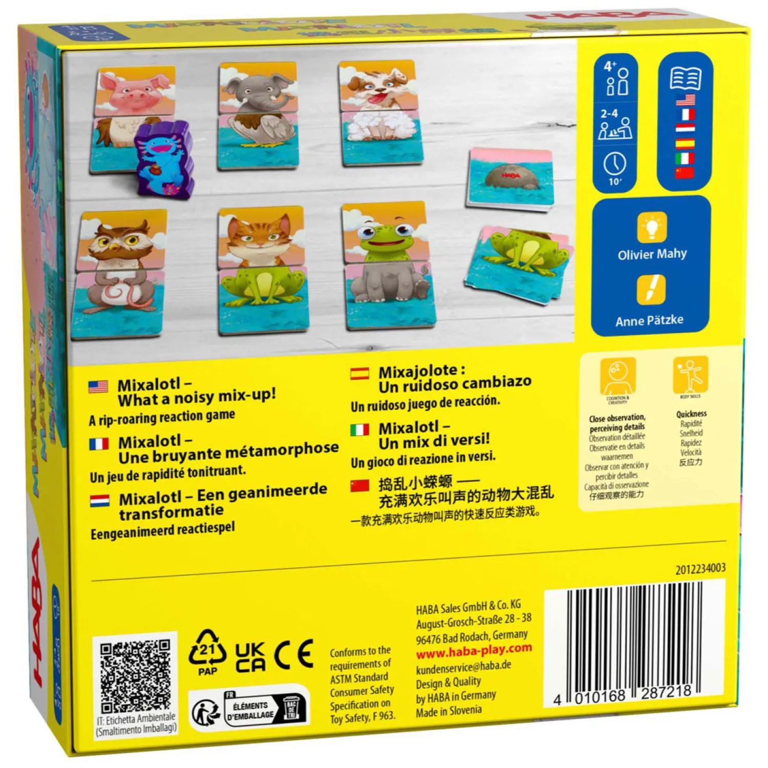 Mixalotl Kaartspel>Haba Clearance