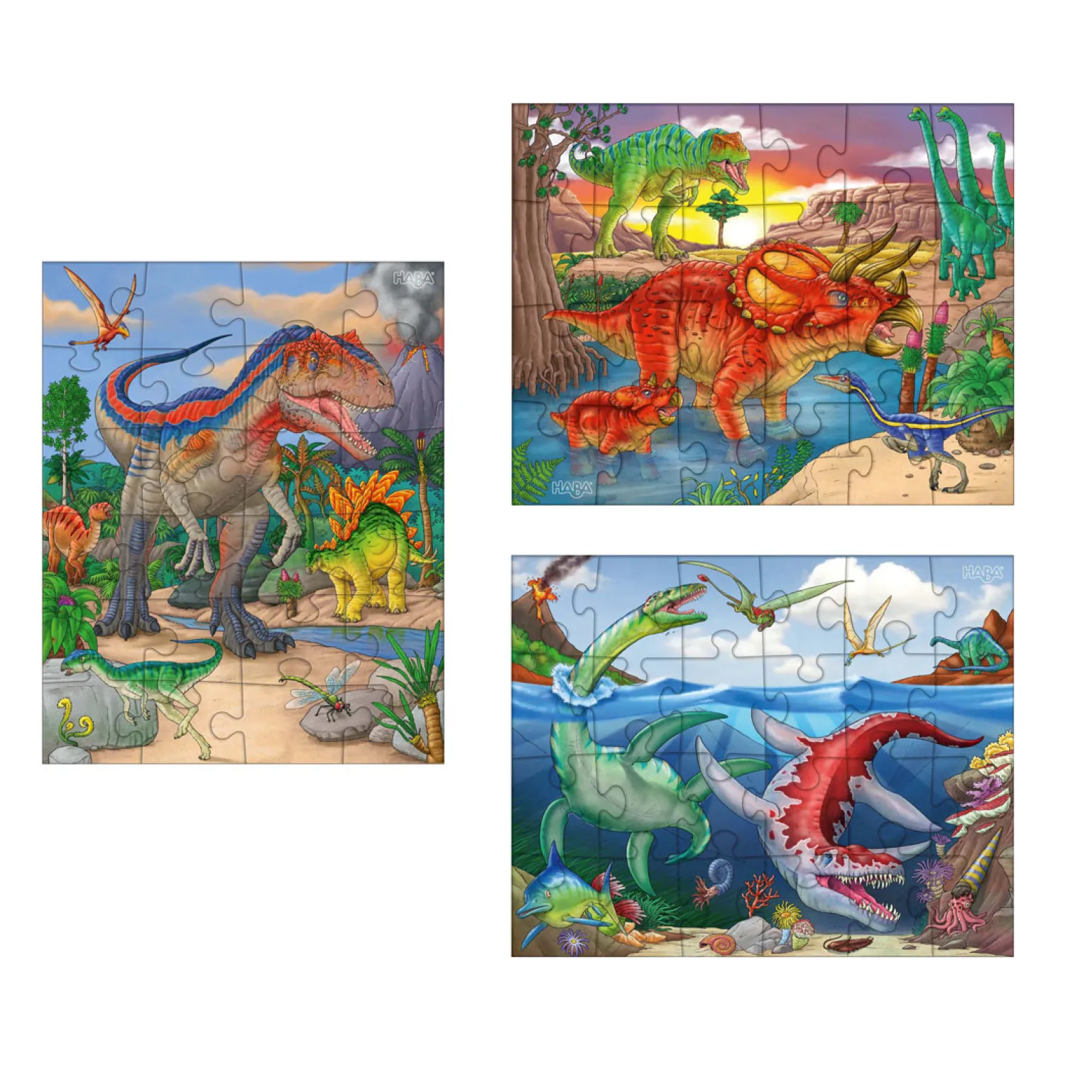 Puzzels Dinosaurussen-Haba Online