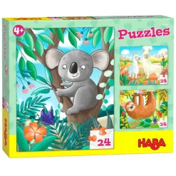 Puzzels Koala Luiaard & Co.>Haba Discount