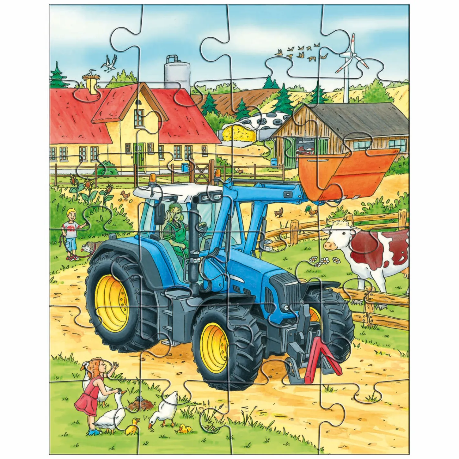 Puzzels Tractor & Co.>Haba Clearance