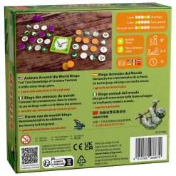 Haba Spel - Animals Around the World - Educatief Bingospel voor 2-4 Spelers New