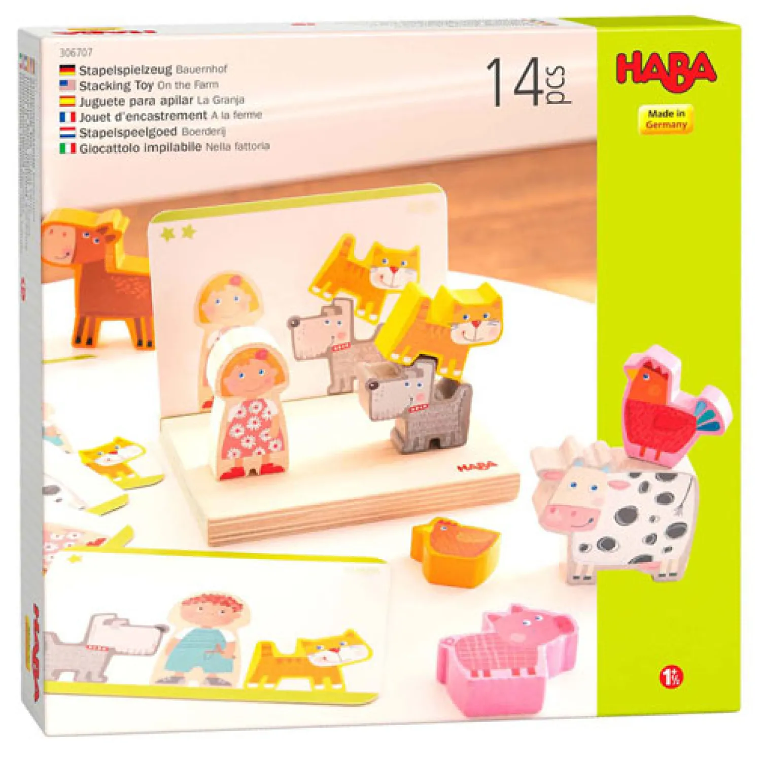 Stapelspel Boerderij Balansspel-Haba Clearance