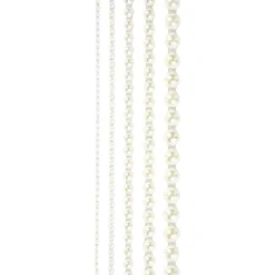 Halve Plakparels Wit 2-8mm, 140st.-Creativ Company Sale