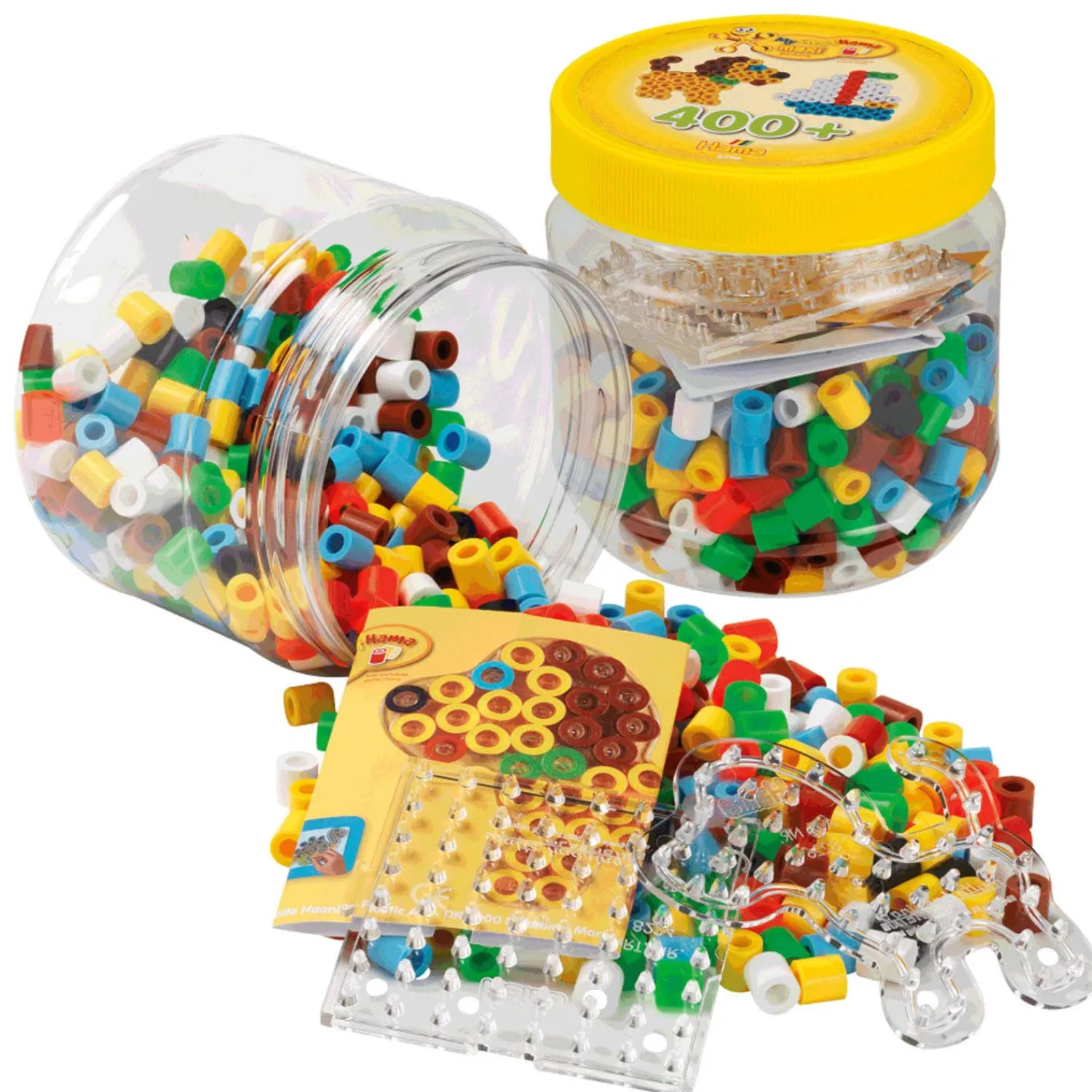 Maxi Strijkkralenset in Pot, 400st.-Hama Outlet