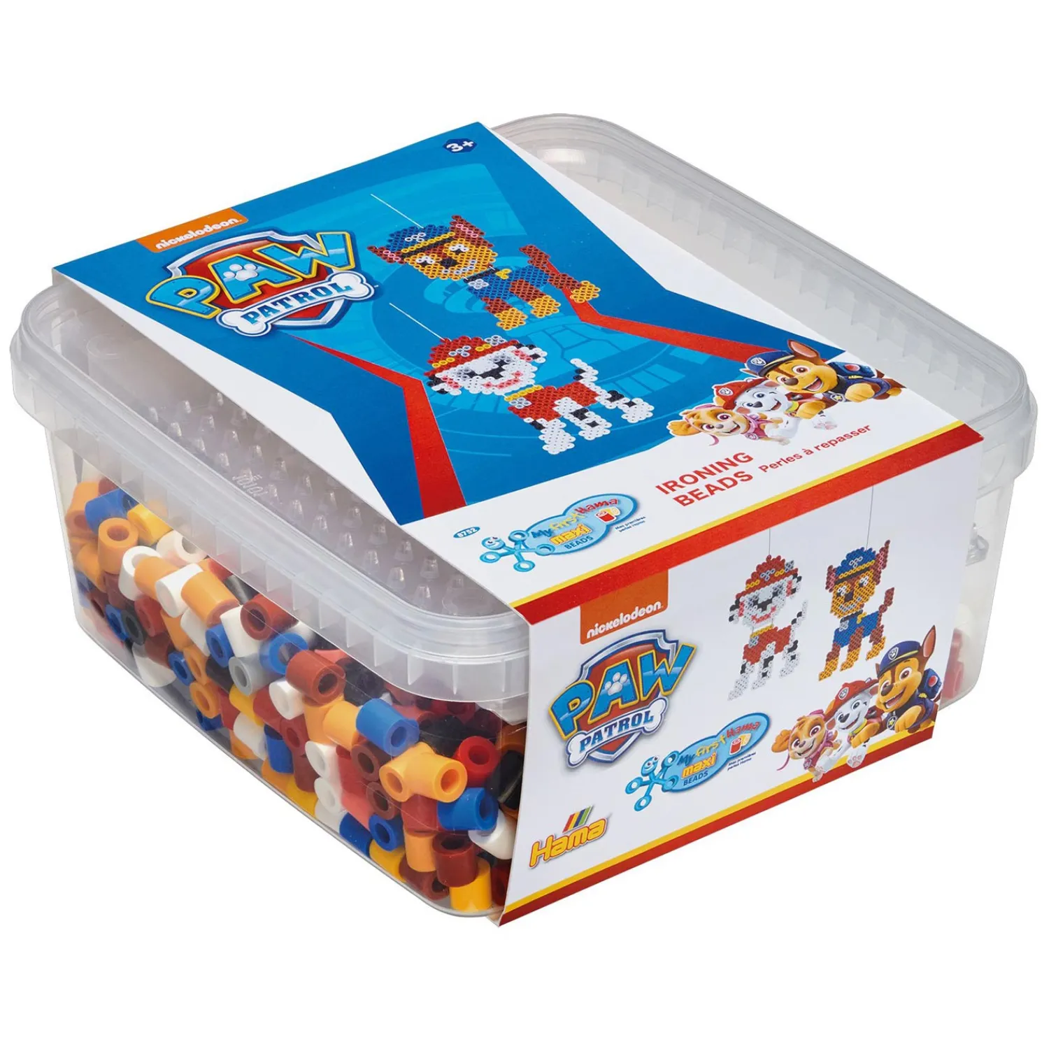 Maxi Strijkkralenset Paw Patrol, 900st.>Hama Hot
