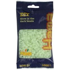 Midi Strijkkralen - Glow in the Dark (055), 1000st.>Hama New