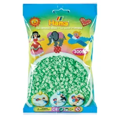 Hama Midi Strijkkralen - Pastel Mint (98), 3000st. Sale