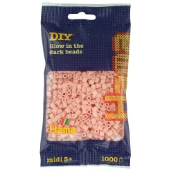 Hama Midi Strijkkralen - Zalmroze in the Dark (056), 1000st. Discount