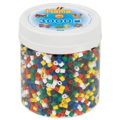 Midi Strijkkralen in Potje - Primair Mix (66), 3000st.>Hama Sale