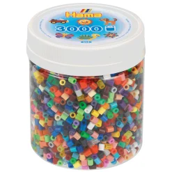 Midi Strijkkralen in Potje - Kleurenmix (68), 3000st.-Hama Clearance