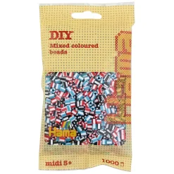 Hama Midi Strijkkralenmix - Gestreept (091), 1000st. Online