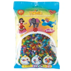 Hama Midi Strijkkralenmix - Transparant (201-53), 3000st. Hot