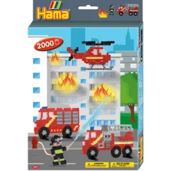 Midi Strijkkralenset Brandweer, 2000st.-Hama Outlet