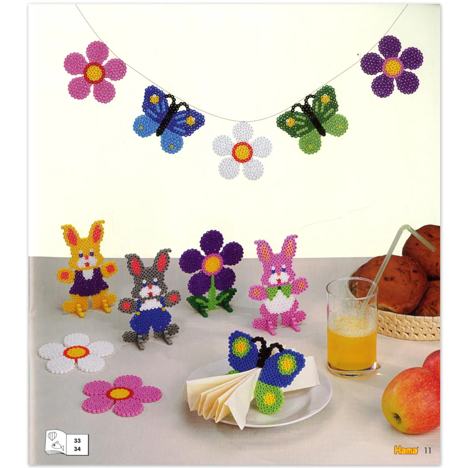 Strijkkralen Inspiratieboekje, nr. 10-Hama Clearance