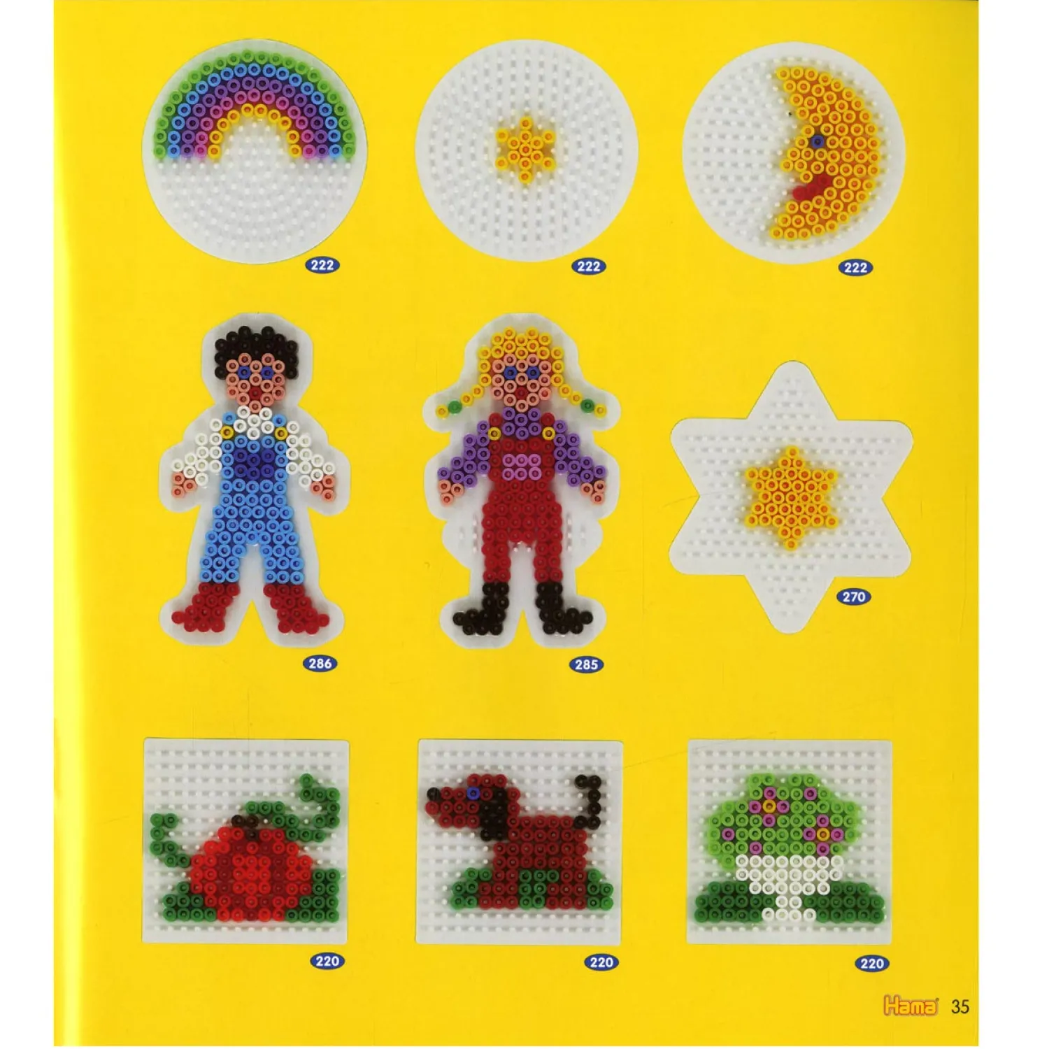 Strijkkralen Inspiratieboekje, nr. 10-Hama Clearance