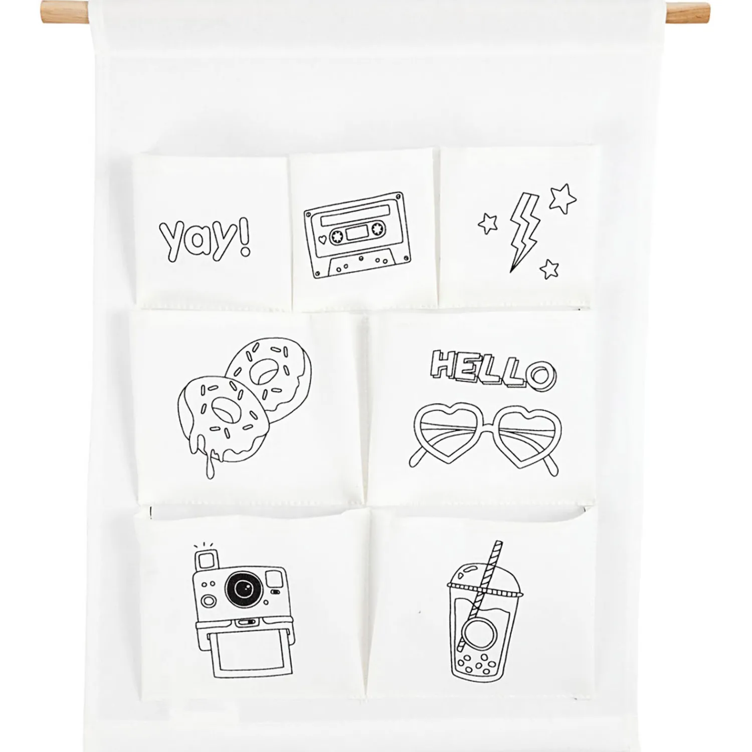 Hangende Organizer Wit-Creativ Company Hot