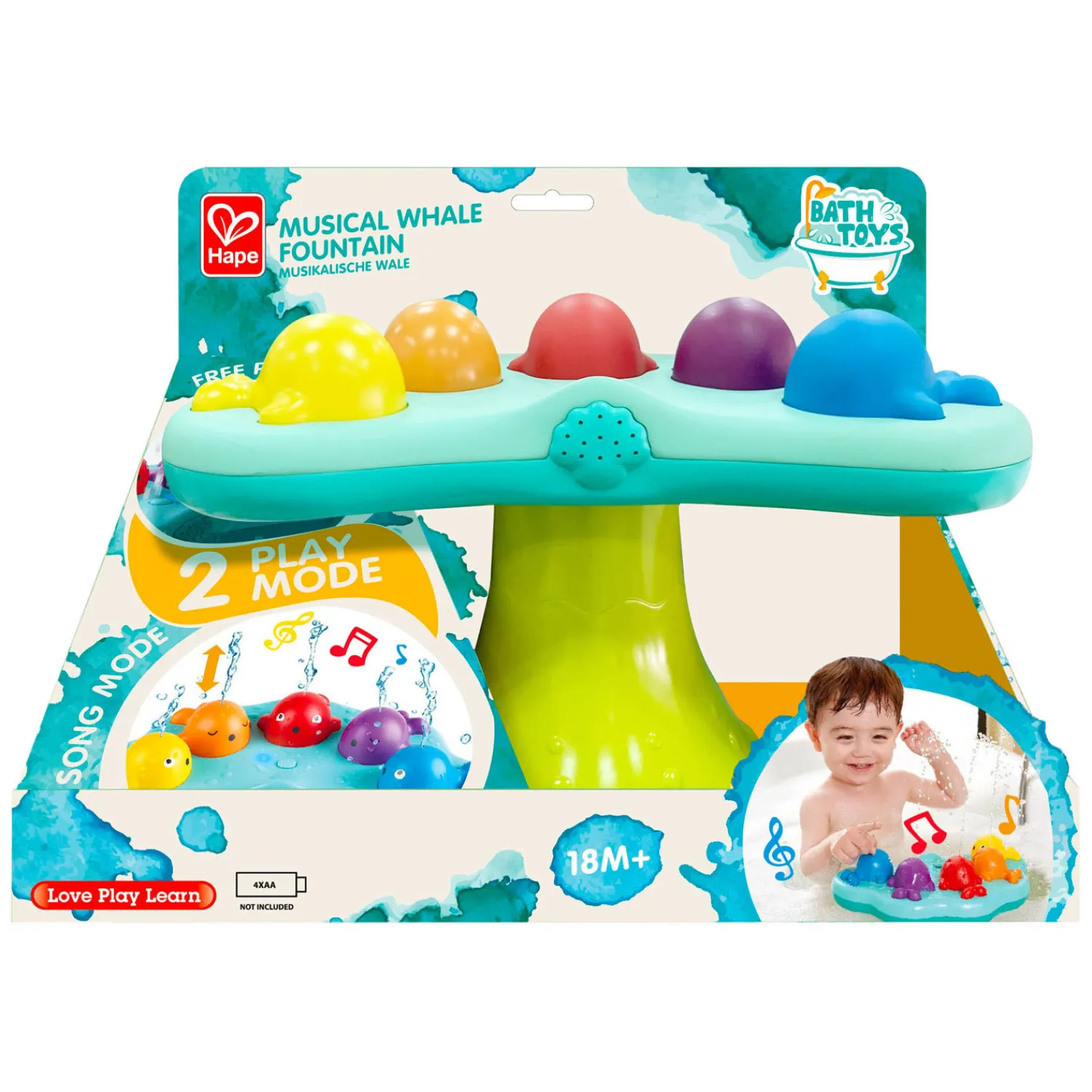 Badspeelgoed Muzikale Walvis Fontein>Hape Clearance