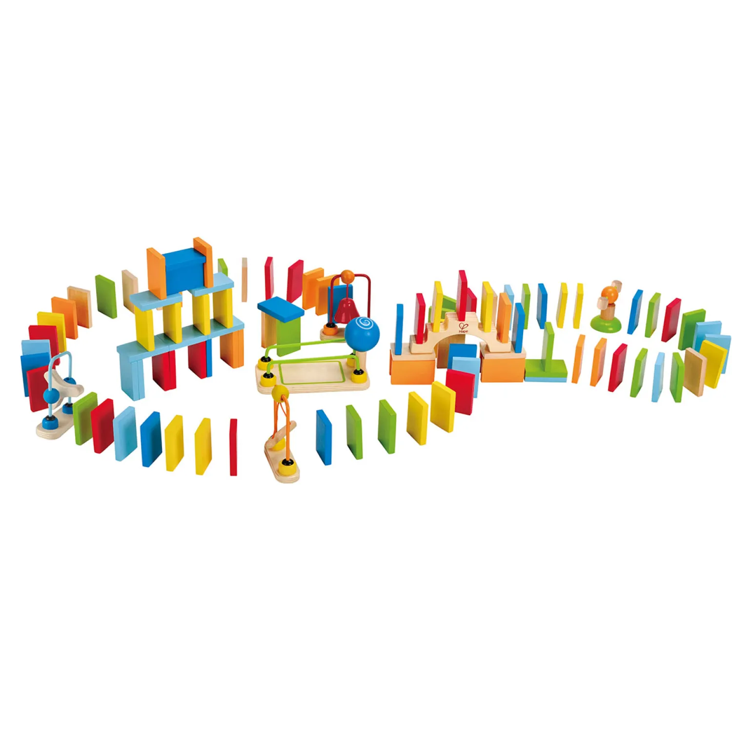 Dominoset Hout-Hape Hot