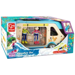 Hape Houten Avonturenbus Poppenhuis Hot