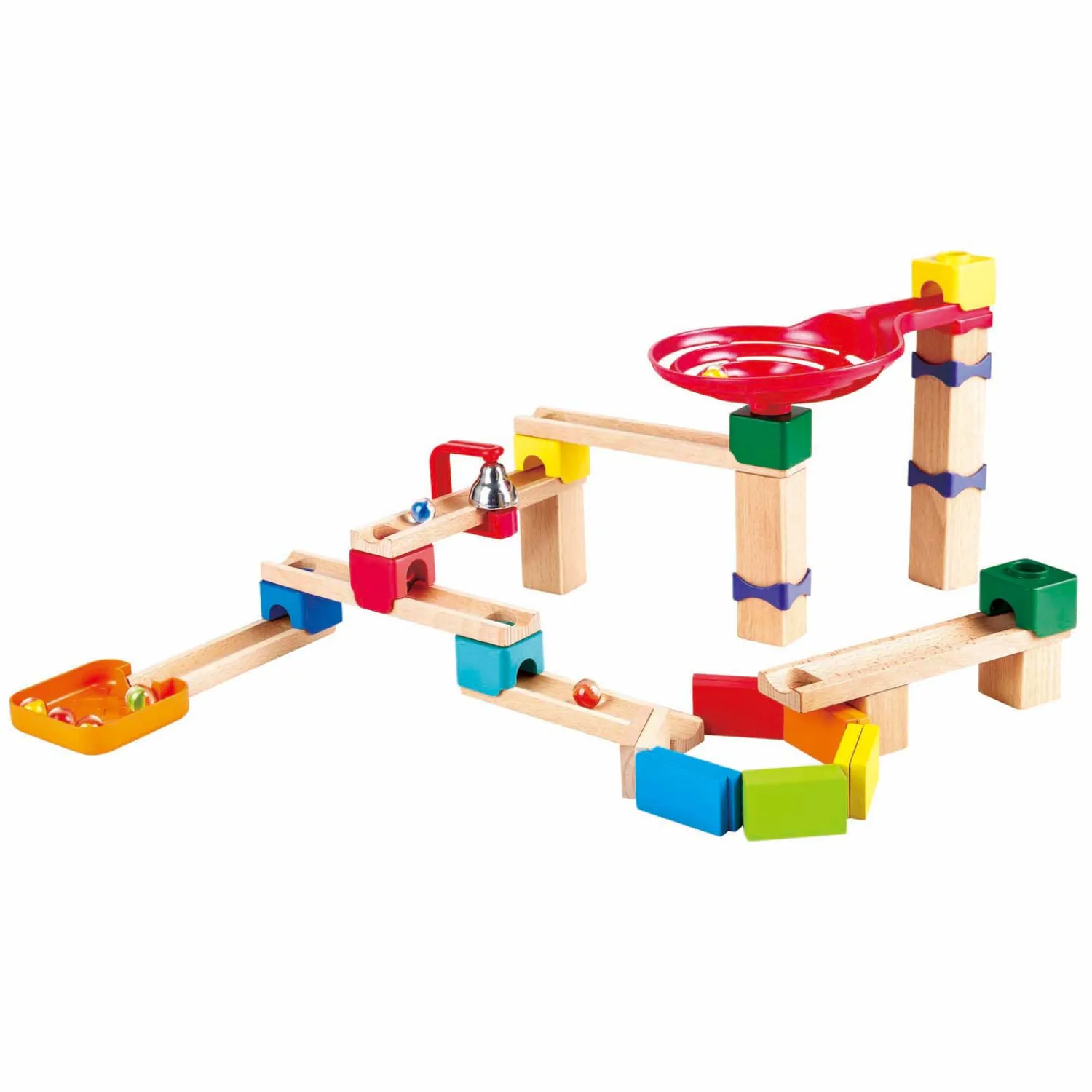 Houten Knikkerbaanset Domino - 50dlg.>Hape Online