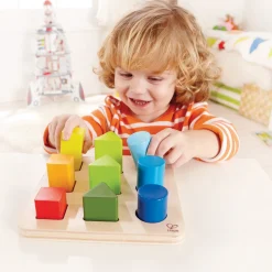 Houten Sorteerplank Vormen>Hape Outlet