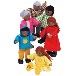 Poppenhuis Familie Afrikaans-Hape Hot