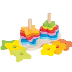 Stapeltoren Regenboog-Hape New