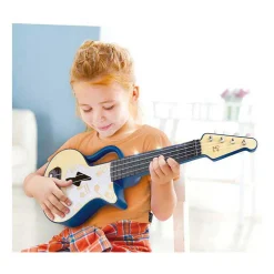 Ukelele met Lichtjes - Blauw-Hape Clearance