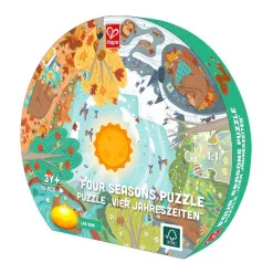 Hape Vier Seizoenen Puzzel met Licht - 16st. Best