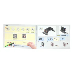 Happy Build Bestuurbare RC Bouwsteentjes Set Pickup Truck - 1490dlg. Hot