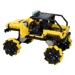 Happy Build Bestuurbare RC Bouwsteentjes Set Pickup Truck - 1490dlg. Hot
