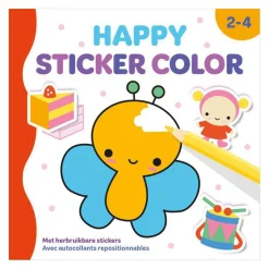 Happy Sticker Color - 2-4 jaar-Deltas Outlet