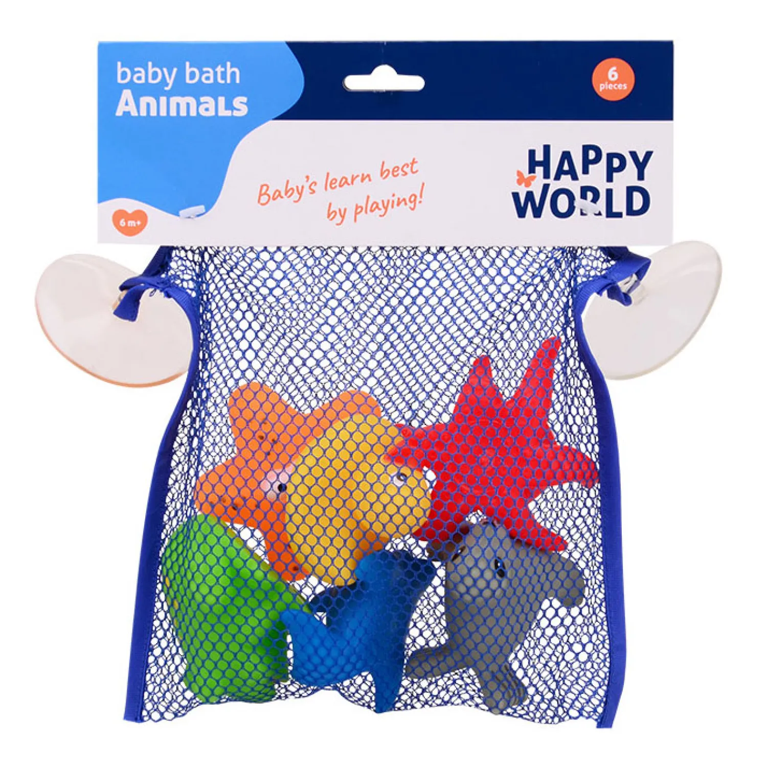 Happy World Badspeeltjes, 6dlg.>Johntoy Hot