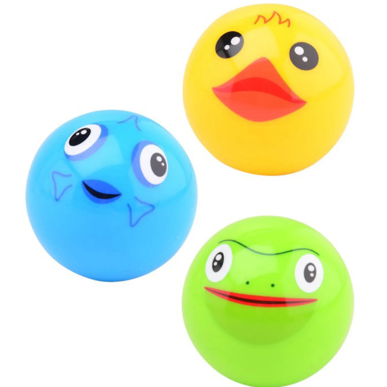 Johntoy Happy World Dieren Bad Speelballen, 3st. Online