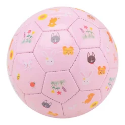 Happy World Kunstlederen Speelbal Roze, 14cm>Johntoy Discount