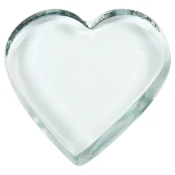 Creativ Company Hart Glas Transparant, 10x9cm Discount