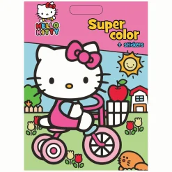 Hello Kitty Kleurboek en Stickers>Boek Specials Nederland BV Clearance