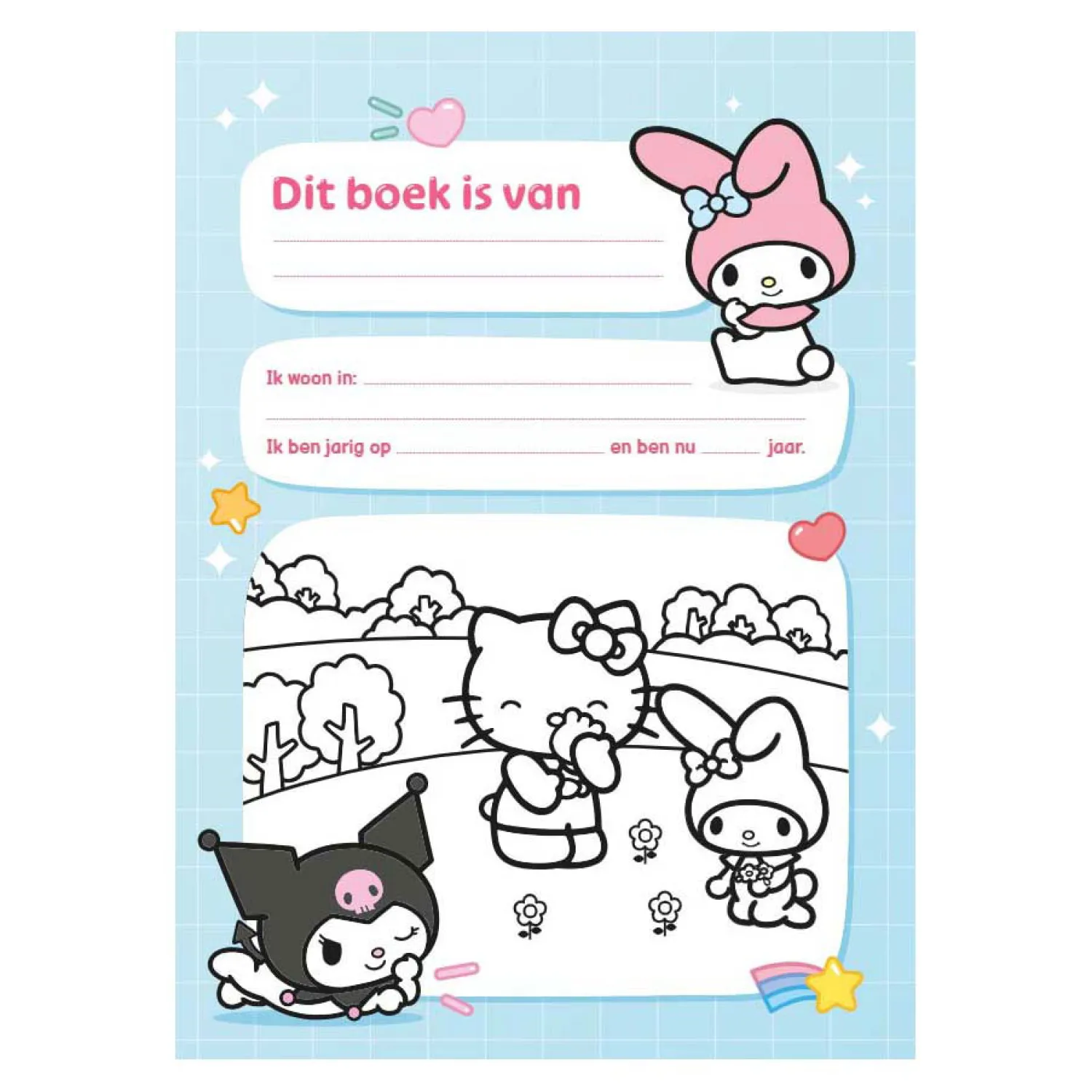 Deltas Hello Kitty Vriendenboek Best