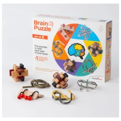 Hersenpuzzels, Set van 6><noscript><img width=
