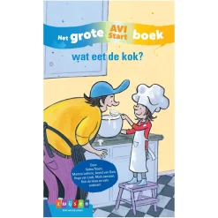 Het Grote AVI Start boek - wat eet de kok?-Centraal Boekhuis Sale