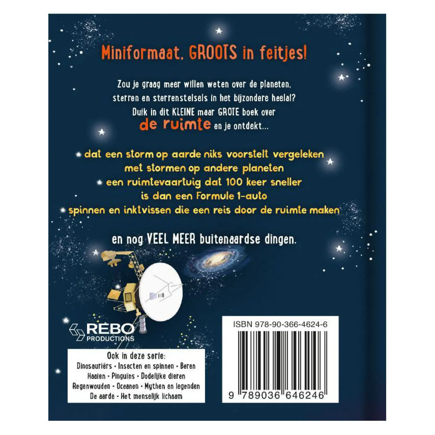Rebo Publishers Het Kleine Maar Grote Boek Over? de Ruimte Online