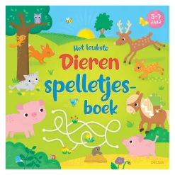Deltas Het leukste Dieren spelletjesboek 5-7 jaar