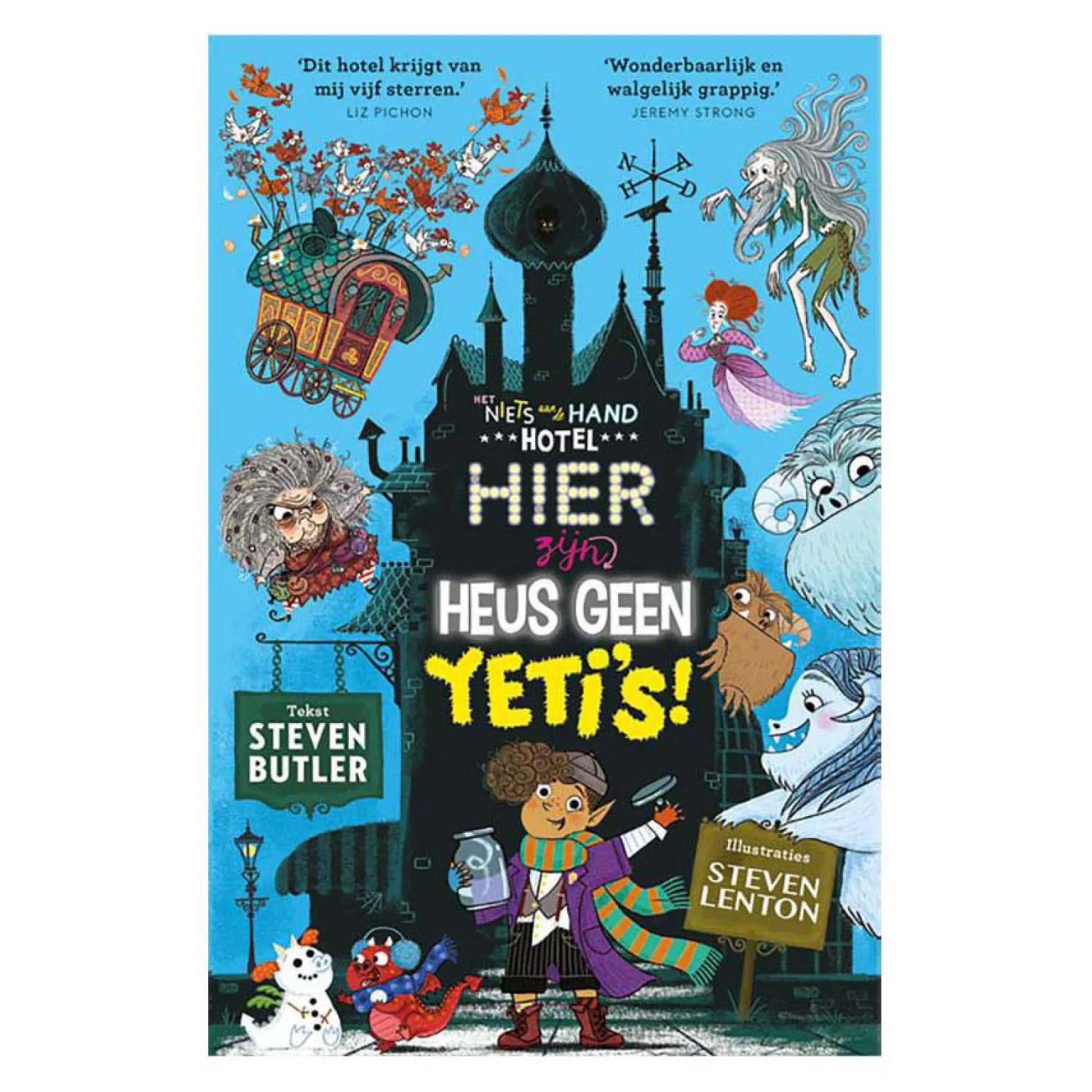 Uitgeverij Kluitman Het Niets Aan De Hand Hotel. Hier Zijn Heus Geen Yeti's! Discount
