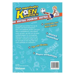 Uitgeverij Kluitman Het Superleuke Koen Kampioen Voetbal Doeboek New