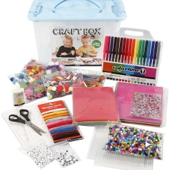 Creativ Company Hobbybox Blauw met Creatieve Materialen, 1st. Online