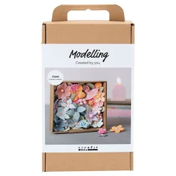 Hobbyset Bloemen Boetseren Pastelkleuren-Creativ Company Sale