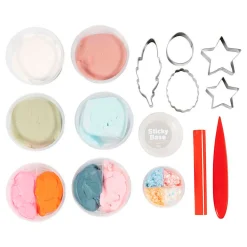 Hobbyset Bloemen Boetseren Pastelkleuren-Creativ Company Sale